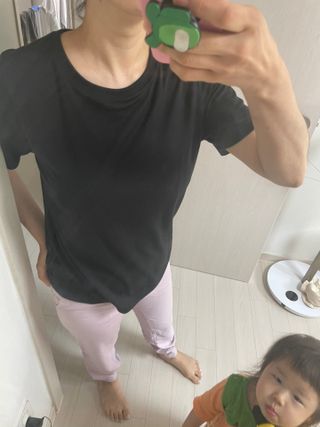 아르보노브라 아르보노 10color 데일리 반팔 노브라티 — 4점을 준 리뷰어가 2022년 5월 올린 사용 사진