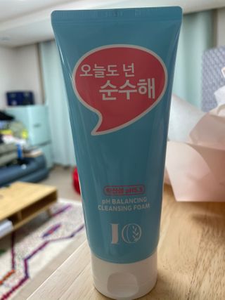 IO 아이오 오늘도 넌 순수해 - 약산성 클렌징폼 — 5점을 준 리뷰어가 2021년 2월 올린 사용 사진