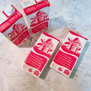 락티노브 프랑스에서 온 프리미엄 우유 래드바쉬 멸균우유 1L x 4개 — 5점을 준 리뷰어가 2021년 11월 올린 사용 사진