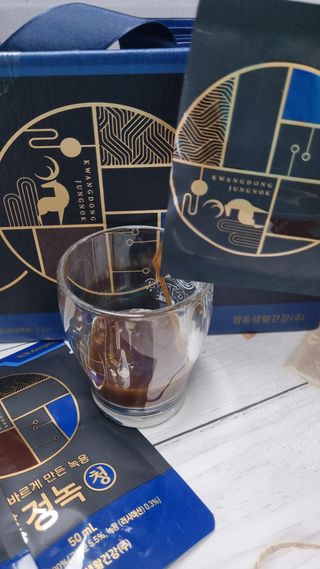[광동생활건강] 광동정녹청 30포 — 5점을 준 리뷰어가 2021년 11월 올린 사용 사진
