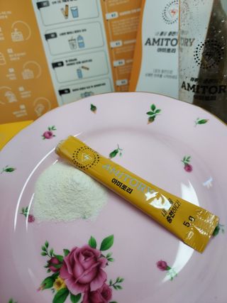 주식회사 씨크릿비에프랩 마시는 아미노산 아미토리 열대과일맛 14포 [1포, 5g / 보틀증정] — 5점을 준 리뷰어가 2023년 1월 올린 사용 사진