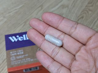 웰리카 더블유 100억 유산균 — 5점을 준 리뷰어가 2021년 1월 올린 사용 사진