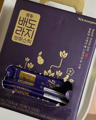 광동생활건강 나우 [광동] 배도라지 쌍화스틱 10mL x 100포 — 4점을 준 리뷰어가 2023년 2월 올린 사용 사진