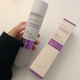 리더스코스메틱 리더스 퍼스트 샷 액티브 에센스 에이지 컨트롤 — 5점을 준 리뷰어가 2022년 1월 올린 사용 사진