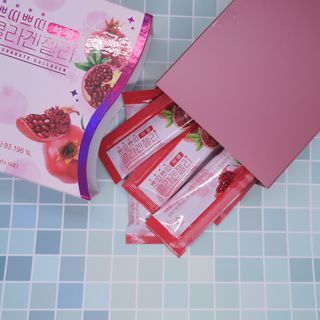헬스업_쁘띠쁘띠석류콜라겐젤리_20g x 14포 — 5점을 준 리뷰어가 2021년 3월 올린 사용 사진