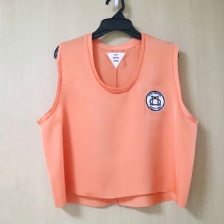 [스테이피플] SILKY SLEEVELESS LOGO TOP — 5점을 준 리뷰어가 2022년 6월 올린 사용 사진