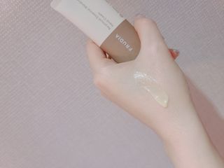 [후르디아] 끈적임 없는 착한성분 비건  핸드크림 3종 — 5점을 준 리뷰어가 2021년 12월 올린 사용 사진