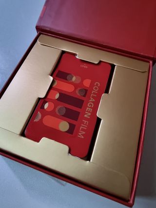 프리마인 귀족의 콜라겐, 92배 흡수율. 럭셔리 프리미엄 셀라브 콜라겐필름 30매 — 4.5점을 준 리뷰어가 2021년 10월 올린 사용 사진
