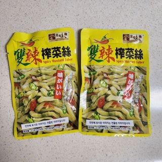 루시델리 야미하우스 홍콩 스파이시 프리미엄 짜사이 무침 500g — 4점을 준 리뷰어가 2024년 7월 올린 사용 사진