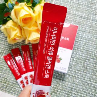 이너미인 석류 콜라겐 스틱 — 4점을 준 리뷰어가 2021년 1월 올린 사용 사진