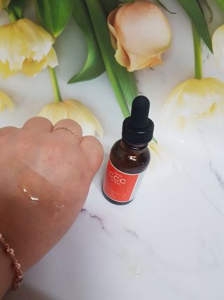 더마 사이언스 비타민 CCC 앰플 기미 브라이트닝 세럼 30ml — 4점을 준 리뷰어가 2021년 8월 올린 사용 사진