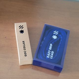 베이컨박스 [BACON] 고아웃클럽 이지그립 리드줄, 목줄 세트-BLUE — 3점을 준 리뷰어가 2021년 7월 올린 사용 사진