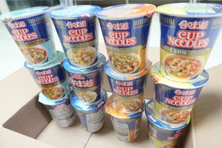 NISSIN 닛신 컵누들  4종 - 씨푸드오리지날, 씨푸드 스파이시, 씨푸드 커리, 씨푸드 XO소스 — 5점을 준 리뷰어가 2021년 11월 올린 사용 사진