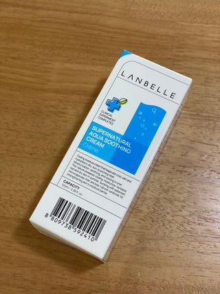 랑벨 수퍼내츄럴 아쿠아 수딩 크림 100ml — 5점을 준 리뷰어가 2022년 4월 올린 사용 사진