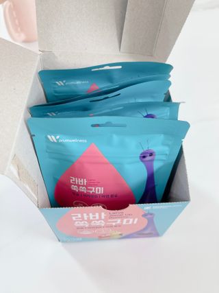 푸름웰니스 라바 쑥쑥구미 36g — 5점을 준 리뷰어가 2022년 2월 올린 사용 사진