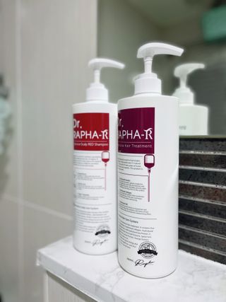 닥터라파알 레드 꽃향기 탈모샴푸 1,000ml + 트리트먼트 1,000ml — 5점을 준 리뷰어가 2021년 8월 올린 사용 사진