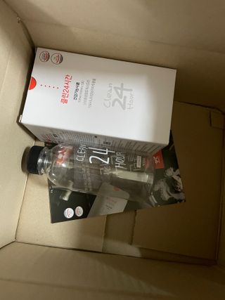 클린24시간 1BOX(5포) + 전용보틀(500ml) — 5점을 준 리뷰어가 2023년 2월 올린 사용 사진