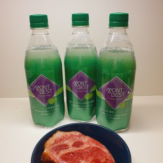 몽베스트 Montbest with Sparkling water Lime20병 — 4.5점을 준 리뷰어가 2021년 10월 올린 사용 사진