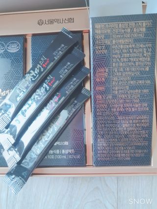서울약사신협 약사신협_천명플러스스틱_10mlx30포 — 5점을 준 리뷰어가 2021년 4월 올린 사용 사진