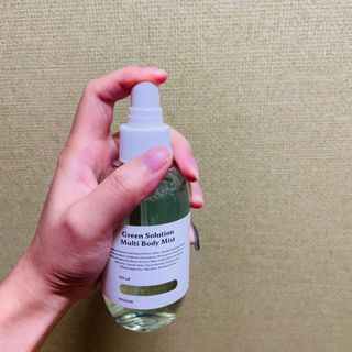 [녹산] 그린 솔루션 멀티 클렌징 오일 + 그린 솔루션 멀티 바디 미스트 — 5점을 준 리뷰어가 2022년 11월 올린 사용 사진