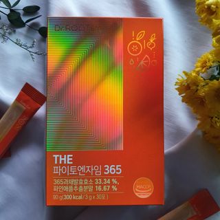 [닥터루템]맛있는 파인애플맛 과채효소 THE파이토엔자임365 1box (30포) — 4.5점을 준 리뷰어가 2022년 10월 올린 사용 사진