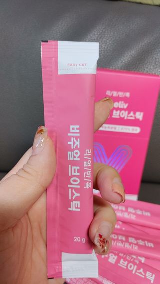 필리브 비주얼 브이스틱 — 5점을 준 리뷰어가 2021년 6월 올린 사용 사진