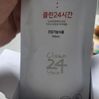 클린24시간 1BOX(5포) + 전용보틀(500ml) — 5점을 준 리뷰어가 2023년 5월 올린 사용 사진