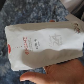 클린24시간 1BOX(5포) + 전용보틀(500ml) — 5점을 준 리뷰어가 2022년 7월 올린 사용 사진