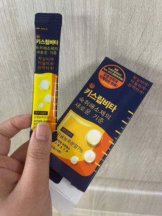 [키스립] 근본적인 숙취원인 해결 숙취해소제 뉴키스립비타 (최신) — 4.5점을 준 리뷰어가 2022년 9월 올린 사용 사진