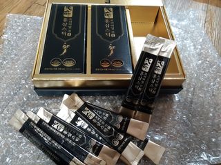 헬스업_천명진프리미엄홍삼스틱_10ml x 30포 — 5점을 준 리뷰어가 2021년 2월 올린 사용 사진