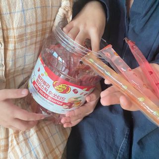 젤리벨리 젤리스틱 어쏘티드 900g — 5점을 준 리뷰어가 2022년 9월 올린 사용 사진