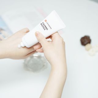 리더스코스메틱 리더스 카밍 바이오틱스 크림 마스크 — 5점을 준 리뷰어가 2021년 5월 올린 사용 사진
