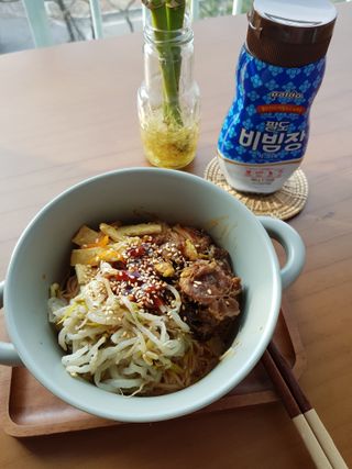 팔도비빔장 시그니처 380g 2개 — 5점을 준 리뷰어가 2022년 1월 올린 사용 사진