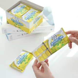 마요라 히말라야 솔트 캔디 2종-페퍼민트 맛, 라임민트 맛 — 5점을 준 리뷰어가 2023년 1월 올린 사용 사진
