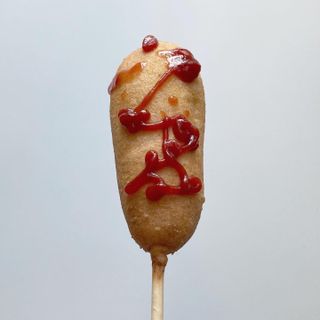 오마뎅 한우핫도그 — 5점을 준 리뷰어가 2021년 5월 올린 사용 사진