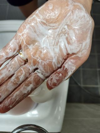 나노힐 아미노 샴푸 300ml — 4점을 준 리뷰어가 2023년 4월 올린 사용 사진