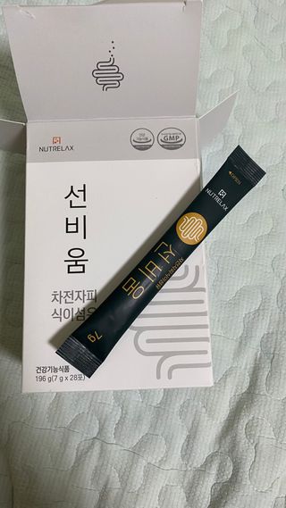 [뉴트릴렉스] 선비움 첨가물 없는 착한 차전자피 식이섬유  2박스 — 5점을 준 리뷰어가 2021년 8월 올린 사용 사진