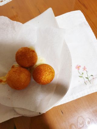 가치식탁 리얼쫀득치즈볼 — 4점을 준 리뷰어가 2021년 2월 올린 사용 사진