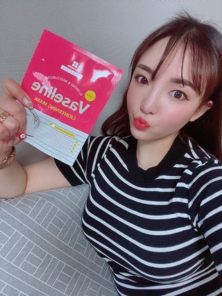 리더스코스메틱 리더스 라이트 바세린 마스크 4종 — 5점을 준 리뷰어가 2021년 5월 올린 사용 사진