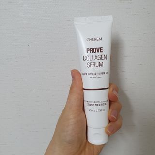 체르엠  프루브 콜라겐 앰플세럼 60ml 1병 — 3점을 준 리뷰어가 2022년 3월 올린 사용 사진