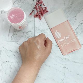 바이오오일 [바이오-오일] 드라이 스킨 젤 100ml — 5점을 준 리뷰어가 2021년 9월 올린 사용 사진