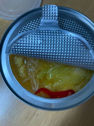 셰프애찬 단호박 백김치 1kg — 5점을 준 리뷰어가 2022년 10월 올린 사용 사진