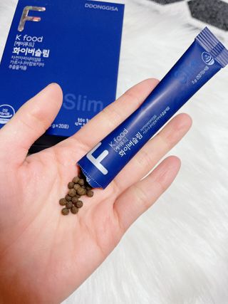 똥기사의 케이푸드 화이버슬림 — 5점을 준 리뷰어가 2021년 2월 올린 사용 사진