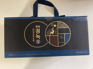 광동생활건강 [광동] 바르게 만든 녹용, 광동정녹청 — 5점을 준 리뷰어가 2021년 12월 올린 사용 사진