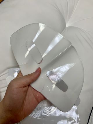 약손명가코스메틱 에오스보떼 푸가 64 스킨 핏 콜라겐 매직 마스크 — 5점을 준 리뷰어가 2021년 1월 올린 사용 사진