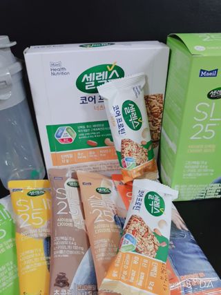 셀렉스스포츠 셀렉스 코어 프로틴 너츠바 50g 6개입 + Slim 25 스타터키트 — 4점을 준 리뷰어가 2021년 5월 올린 사용 사진