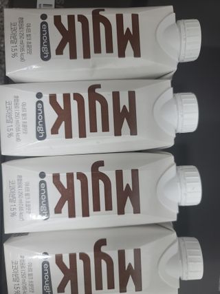 이너프 뮐크 초콜릿맛 — 4점을 준 리뷰어가 2022년 9월 올린 사용 사진