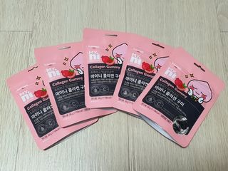 일동제약 마이니 마이니 늘씬날씬 콜라겐 세트 — 5점을 준 리뷰어가 2021년 3월 올린 사용 사진
