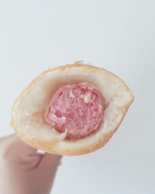 오마뎅 한우핫도그 — 5점을 준 리뷰어가 2021년 5월 올린 사용 사진