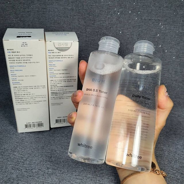 화이트리 비움 데일리 토너, 바하 0.5토너 세트 리뷰 사진